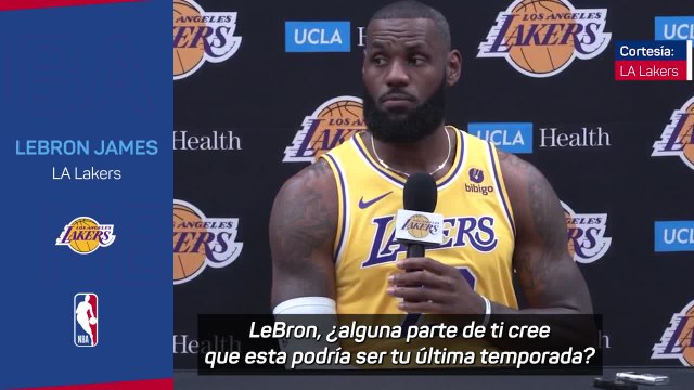 NBA | LEBRON siembra las DUDAS sobre su POSIBLE RETIRADA del BALONCESTO
