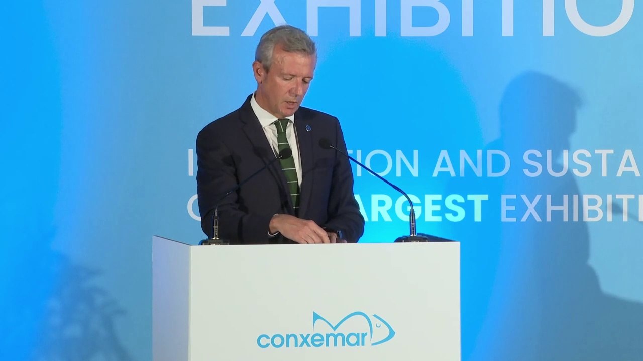 Rueda ve en el éxito de Conxemar la prueba de la importancia de Galicia en el sector de transformación de los productos del mar y garantizador el apoyo de la Xunta ante sus retos.