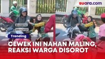 Wanita Tahan Maling di Minimarket Jember, Reaksi Warga Sekitar Bikin Geleng-geleng