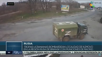 Reporte 360° 03-10: Fuerzas ucranianas bombardean localidad rusa de Klímovo