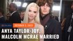 Anya Taylor-Joy, Malcolm McRae are married