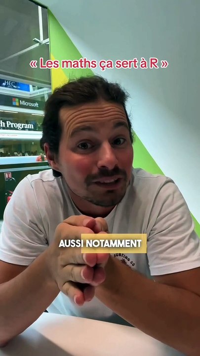 Les maths ça sert à R ?