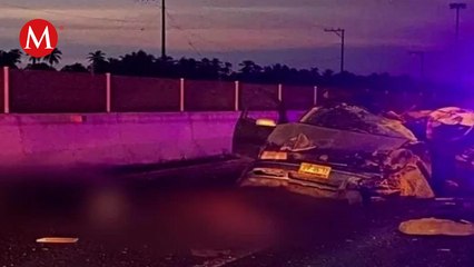 Mueren tres agentes de la Guardia Nacional tras accidente carretero en Colima