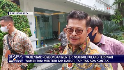 Wamentan Sebut Mentan Syahrul Yasin Limpo Hilang Kontak Usai Pulang Dinas dari Spanyol