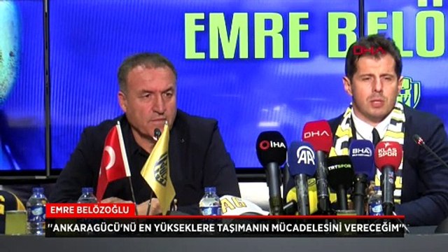 Emre Belözoğlu, MKE Ankaragücü ile 2 yıllık sözleşme imzaladı
