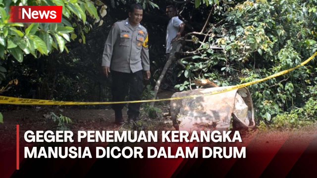 Fakta-Fakta Penemuan Kerangka Manusia Dicor dalam Drum di Aceh
