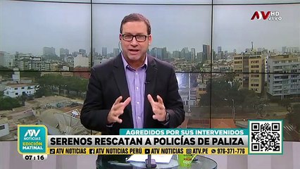 Agreden a policías en VES.