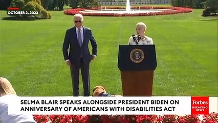 'Disabled Lives Are Not Of Lesser Value': Selma Blair Celebrates ADA Anniversary With Biden