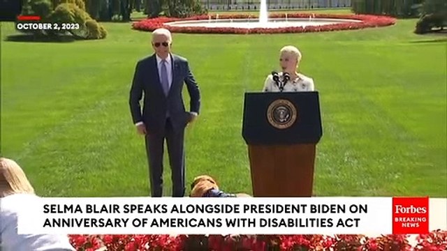 'Disabled Lives Are Not Of Lesser Value': Selma Blair Celebrates ADA Anniversary With Biden