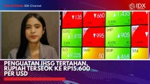 Penguatan IHSG Tertahan, Rupiah Terseok ke Rp15.600 per USD