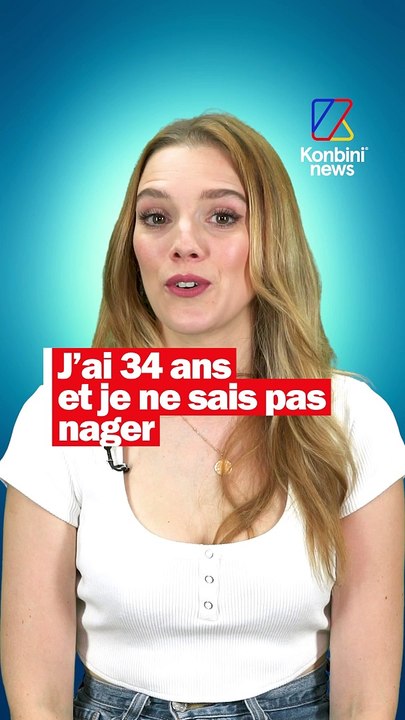 @sabine.d.art a 34 ans et ne sait pas nager : "Je vais seulement où j'ai pied et je ne mets jamais la tête sous l'eau."