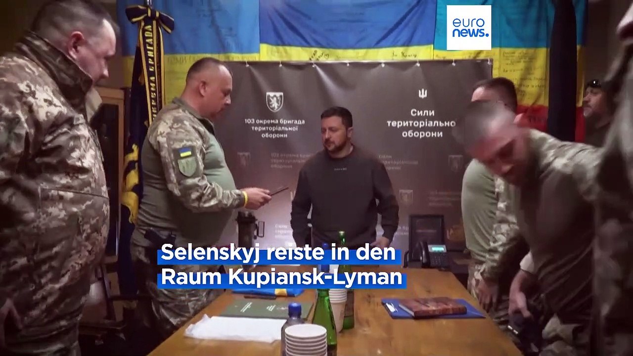 Selenskyj an der Ostfront