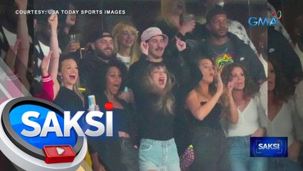 Taylor Swift at iba pang Hollywood artists, spotted sa isang football game | Saksi