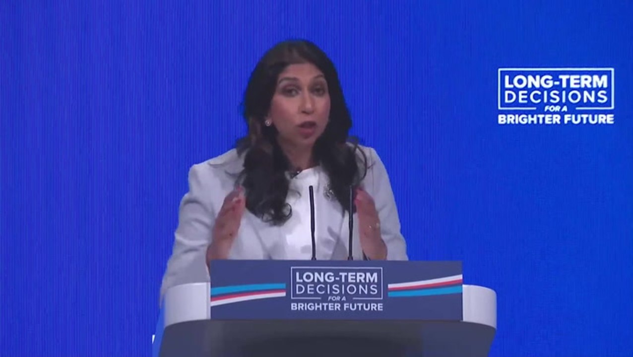 Surprising that Human Rights Act wasn’t called ‘Criminal Rights Act,’ says Suella Braverman