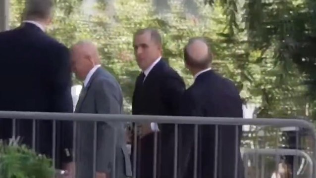 Hunter Biden arrives at court for arraignment on federal gun charges