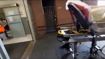 Scandale à Perpignan : La vidéo de brancards avec des malades et des blessés faisant la queue à l'extérieur de l'hôpital, faute de place et de personnel disponible !