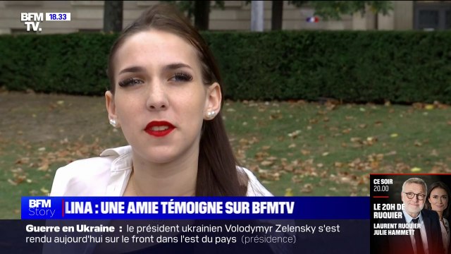 Disparition de Lina: Selon moi, elle a dû être enlevée en voiture par quelqu'un qu'elle connaît , témoigne Sarah, une amie de la jeune fille