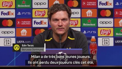 Dortmund - Terzic : "Ce n’est pas facile de défendre contre nous”