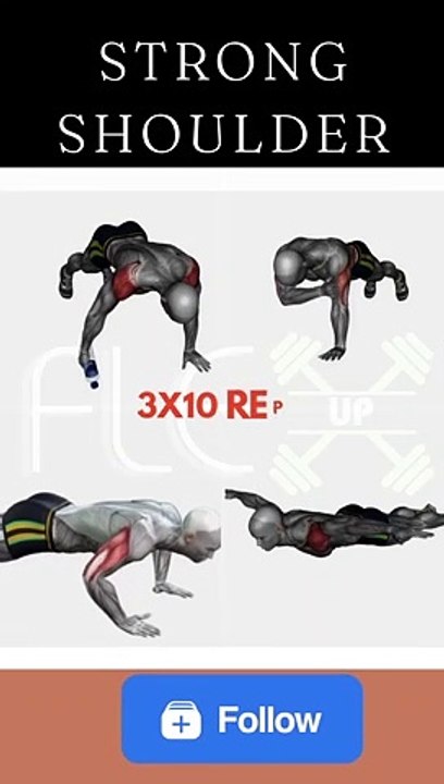 4 best workouts for shoulders #flex_Up