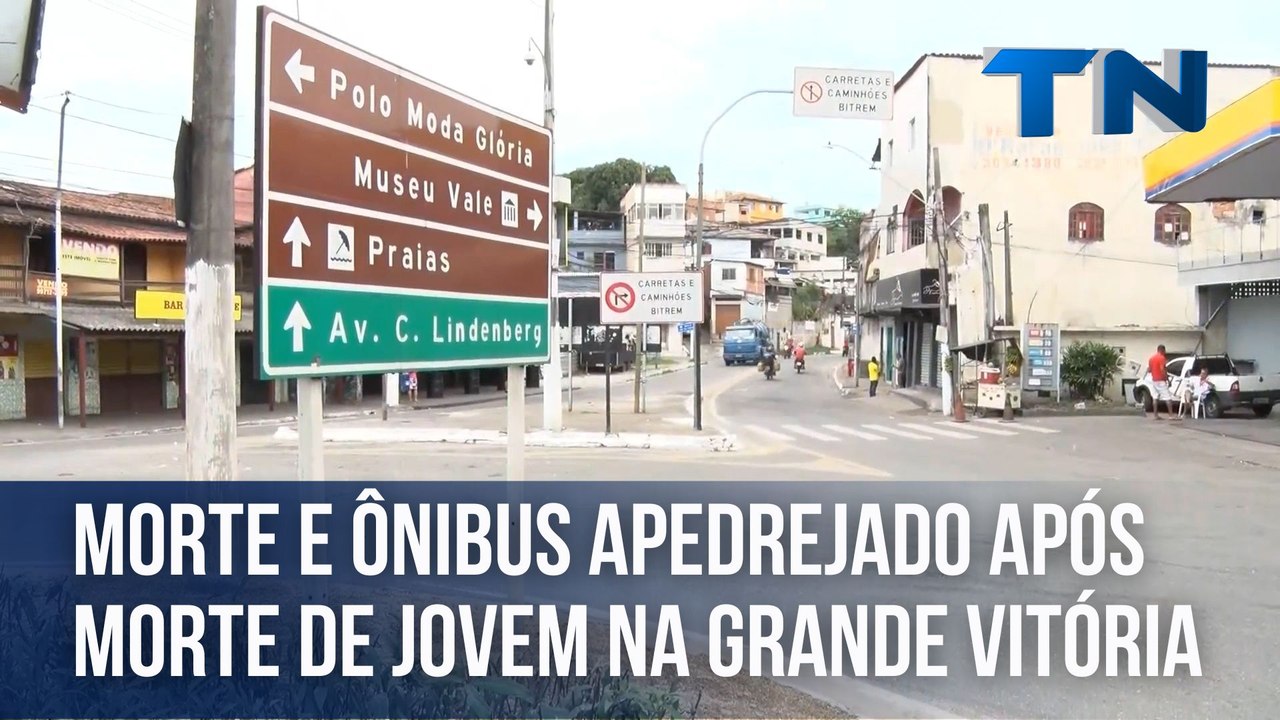 Morte e ônibus apedrejado após morte de jovem na Grande Vitória