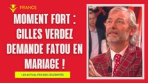 Moment fort TPMP: Gilles Verdez demande Fatou en mariage !