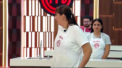 Érika no pudo con el desafío del pulpo y queda fuera de MasterChef