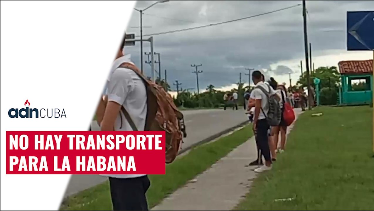No hay transporte para La Habana