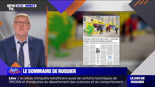 Usage du franglais et querelle Booba-Magali Berdah: le sommaire du 20H de Ruquier
