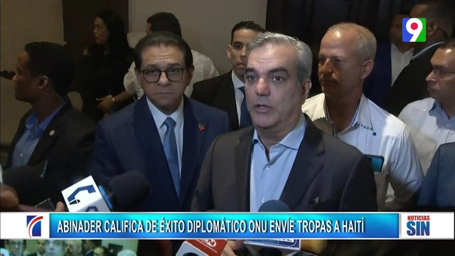 Abinader: “fue acertada misión de ONU tras envió de tropas” | Primera Emisión SIN