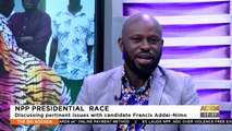 NPP Presidential Race: Discussing pertinent issues with candidate Francis Addai Nimo - The Big Agenda on Adom TV (3-10-23)