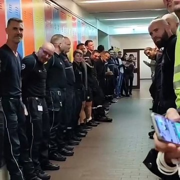 Une retraite bien méritée pour André après des années de service en tant que pompier !