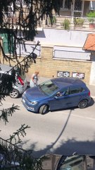 Woman Screams At Parking Man