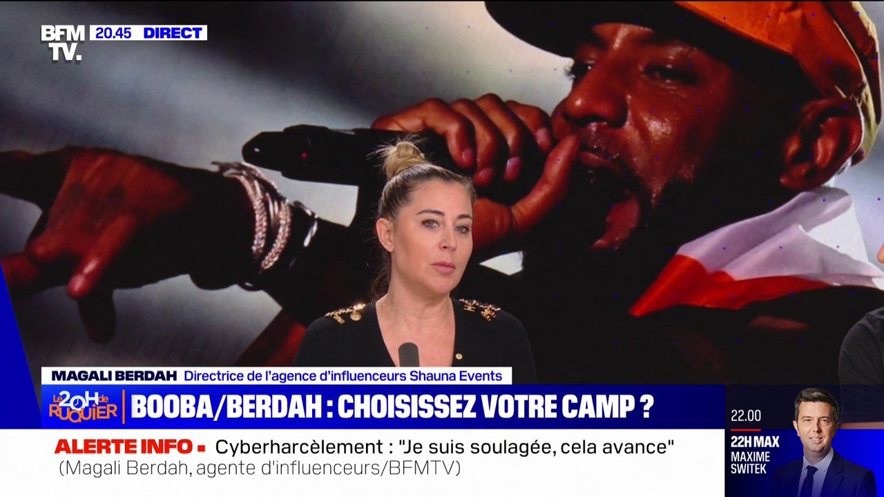 Magali Berdah: "Booba n'est pas un lanceur d'alerte (...) il m'a harcelée personnellement et ensuite il a trouvé une parade pour justifier ses actes"