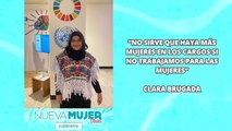“No sirve que haya más mujeres en los cargos si no trabajamos para las mujeres”: Clara Brugada