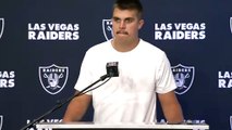 Raiders' QB Aidan O'Connel Post Chargers