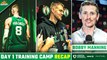 How will Celtics use Kristaps Porzingis? | Training Camp Day 1