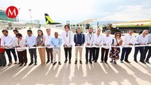 Inauguran nueva ruta aérea entre Chiapas y Tabasco