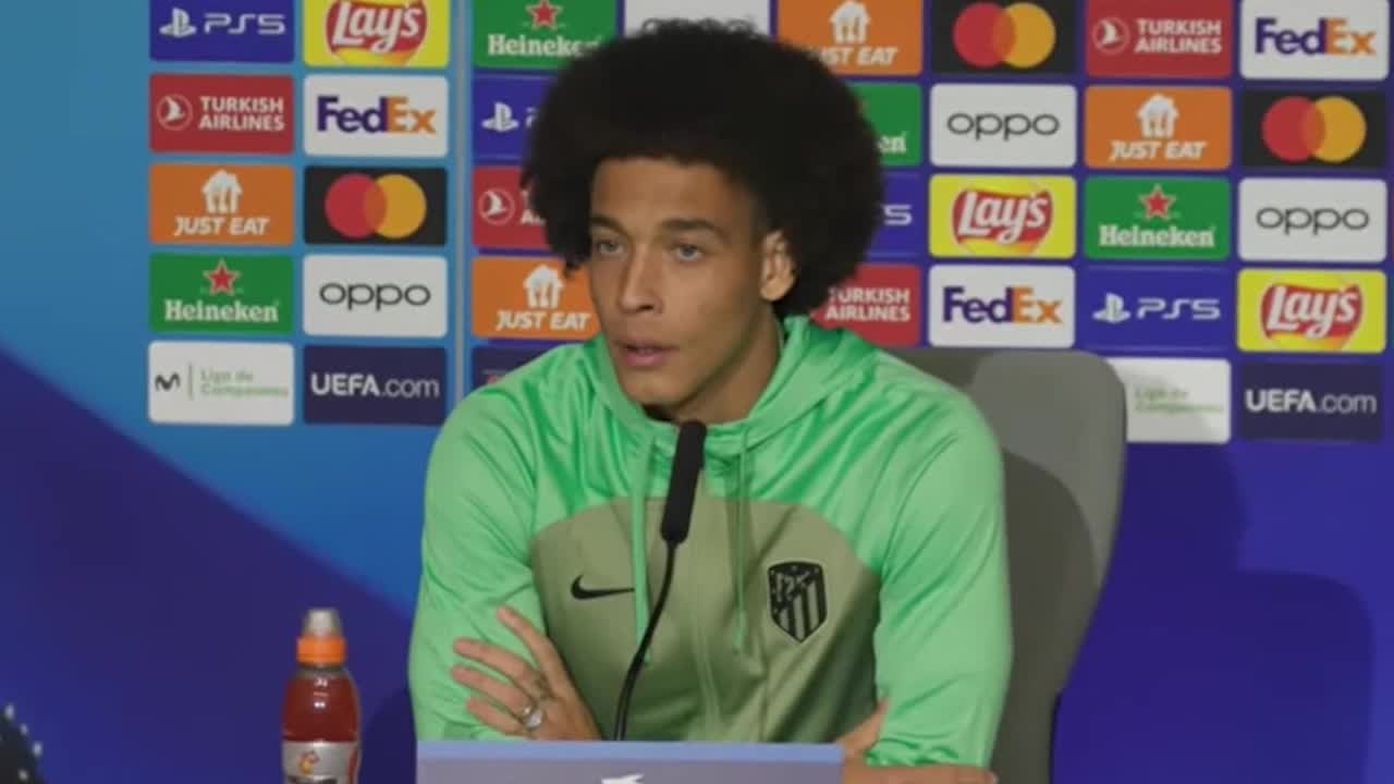 Witsel habla antes del Feyenoord - Atlético de Madrid