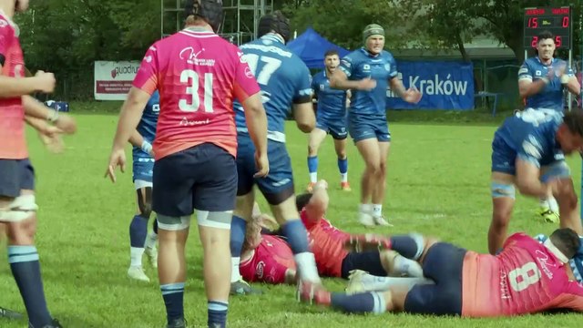 Mecz rugby Juvenia Krakow - Ogniwo Sopot