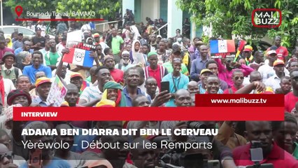 La Bourse du Travail est le symbole de la liberté et de la Démocratie au Mali déclare Adama Ben Diarra dit Ben le Cerveau