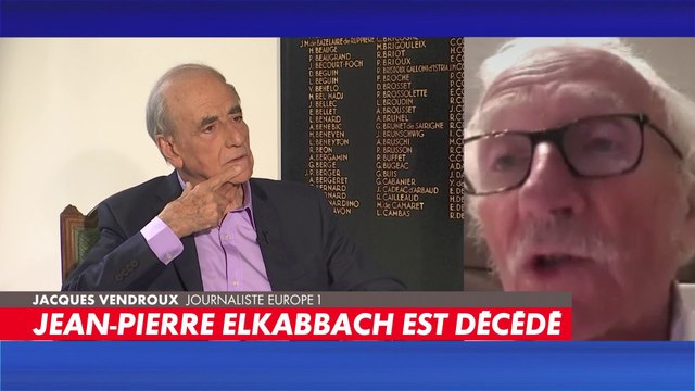Jacques Vendroux : «C'était quelqu'un de très rigoureux, de très drôle ; il aimait rire […] Ce soir est parti le plus grand d'entre nous»