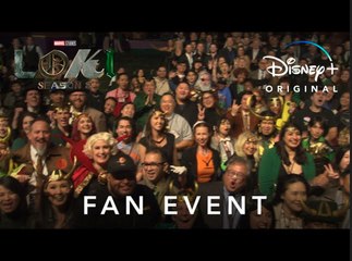 Loki: Season 2 | Fan Event - Tom Hiddleston | Disney+