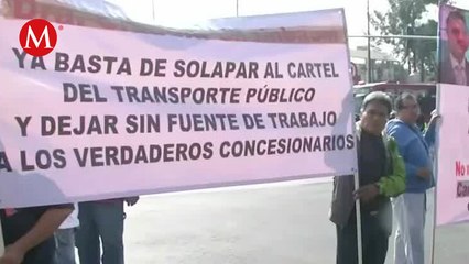 Bloqueo de transportistas en Coyoacán duró más de tres horas