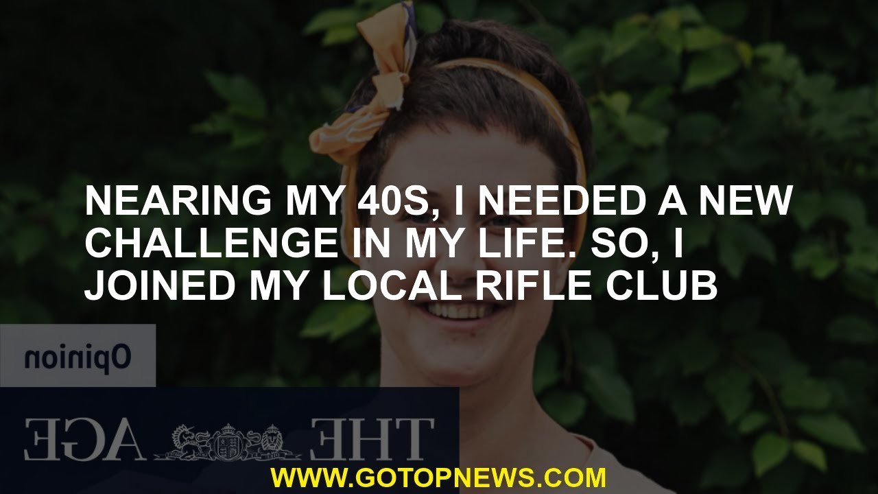 Nearing my 40s, I needed a new challenge in my life. So, I joined my local rifle club