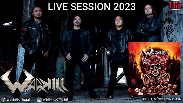 🔴 WARKILL #LiveSession #2023 #ThrashMetal #Toluca #México #Rehearsal @warkillband1870 #MetalMexicano Thrash Metal