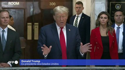 Trump comparece ao segundo dia do julgamento de fraude em Nova York