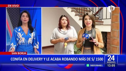 Falso delivery roba S/1500 en productos a mujer: “La empresa no me ayudó”