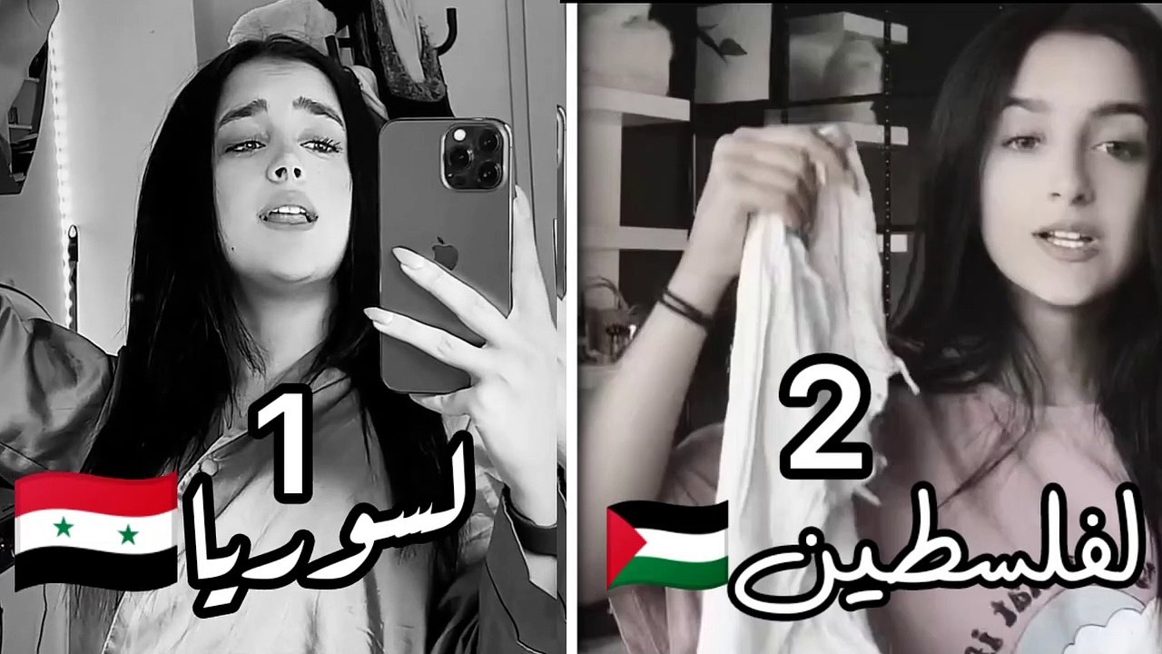صوت فاطمه سيف احلي وهيه تغني لسوريا ولا لفلسطين