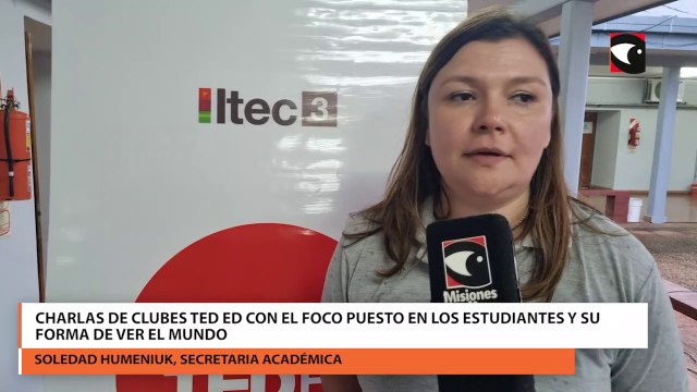 Charlas de Clubes TED Ed con el foco puesto en los estudiantes y su forma de ver el mundo