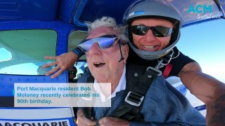 Bob Moloney skydive | Port Macquarie News | October 4, 2023